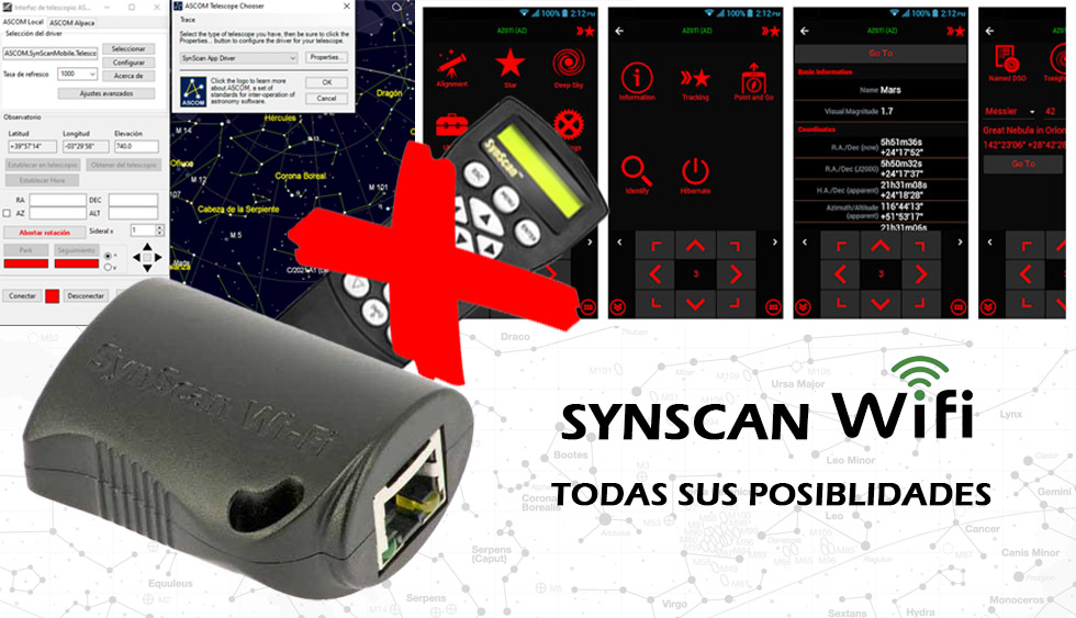 Modulo wifi SynScan SkyWatcher