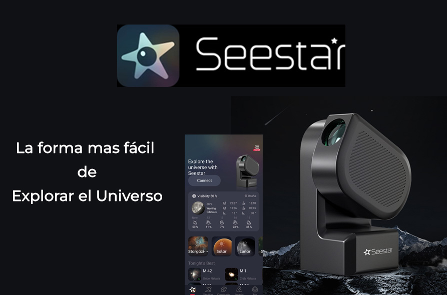 En este momento estás viendo SeeStar S50 Telescopio Todo en Uno